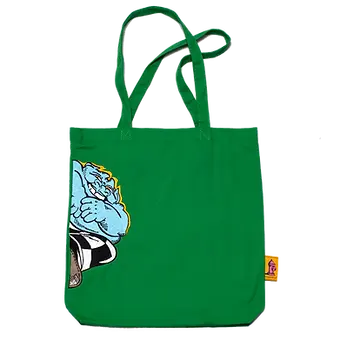 CARPET FATSMACK Tote Bag Green Carpet