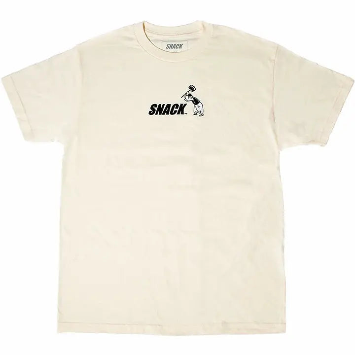 SNACK Smash TEE cream SNACK