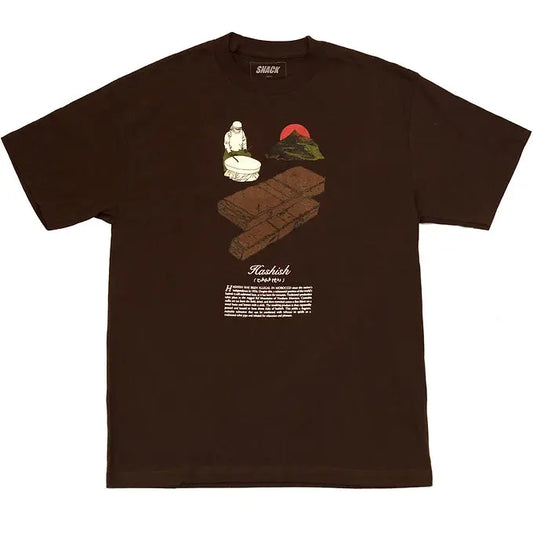 SNACK HASHISH TEE BROWN SNACK