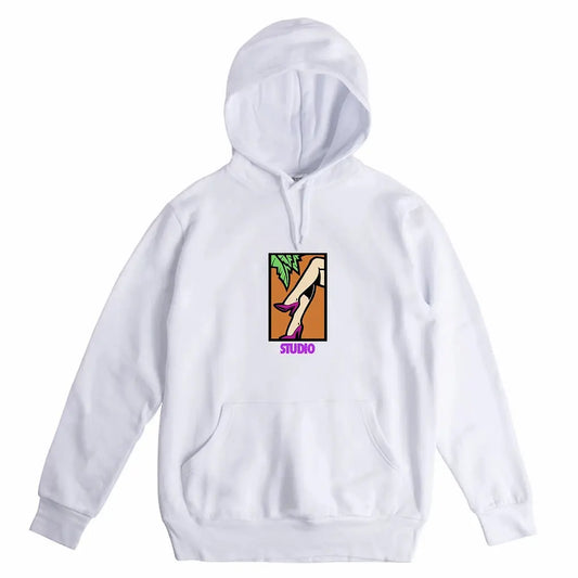 STUDIO Legs Hoodie White STUDIO