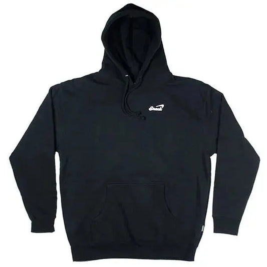 SNACK ALIVE EMBROIDERED HOODIE black SNACK