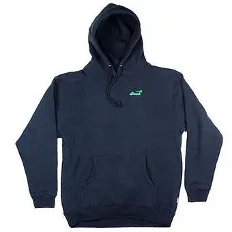 SNACK ALIVE EMBROIDERED HOODIE navy SNACK