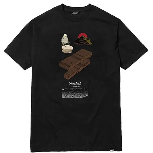 SNACK HASHISH TEE BLACK SNACK
