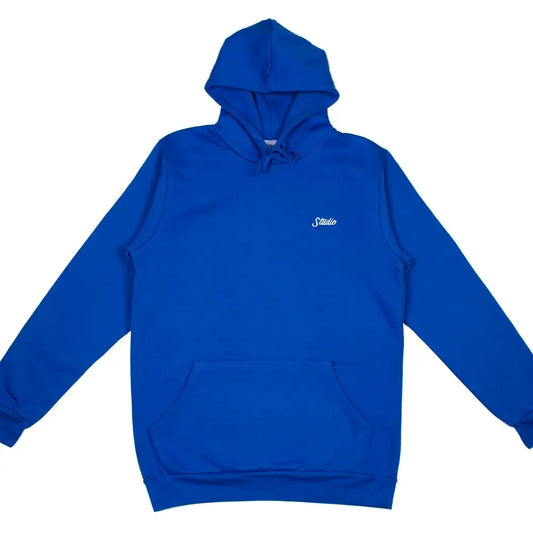 STUDIO Small Script Hoodie Royal Blue STUDIO