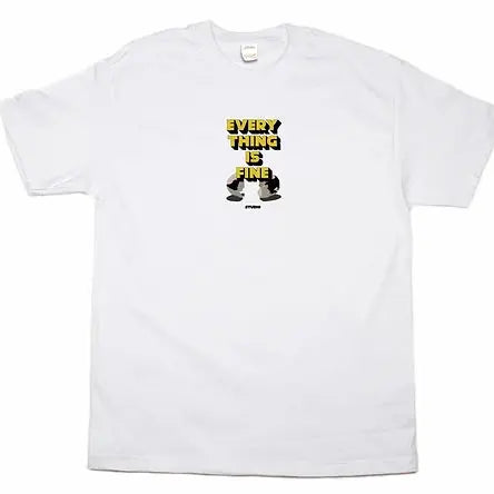 STUDIO I'm Fine Tee White STUDIO