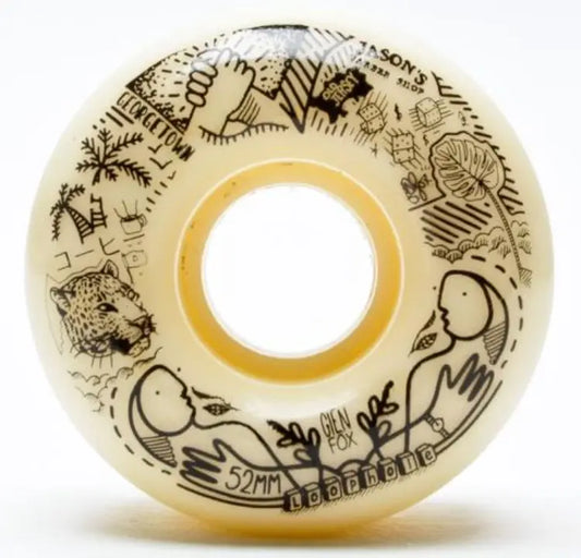 LOOPHOLE 52mm Teardrop -Glen Fox LOOPHOLE WHEELS