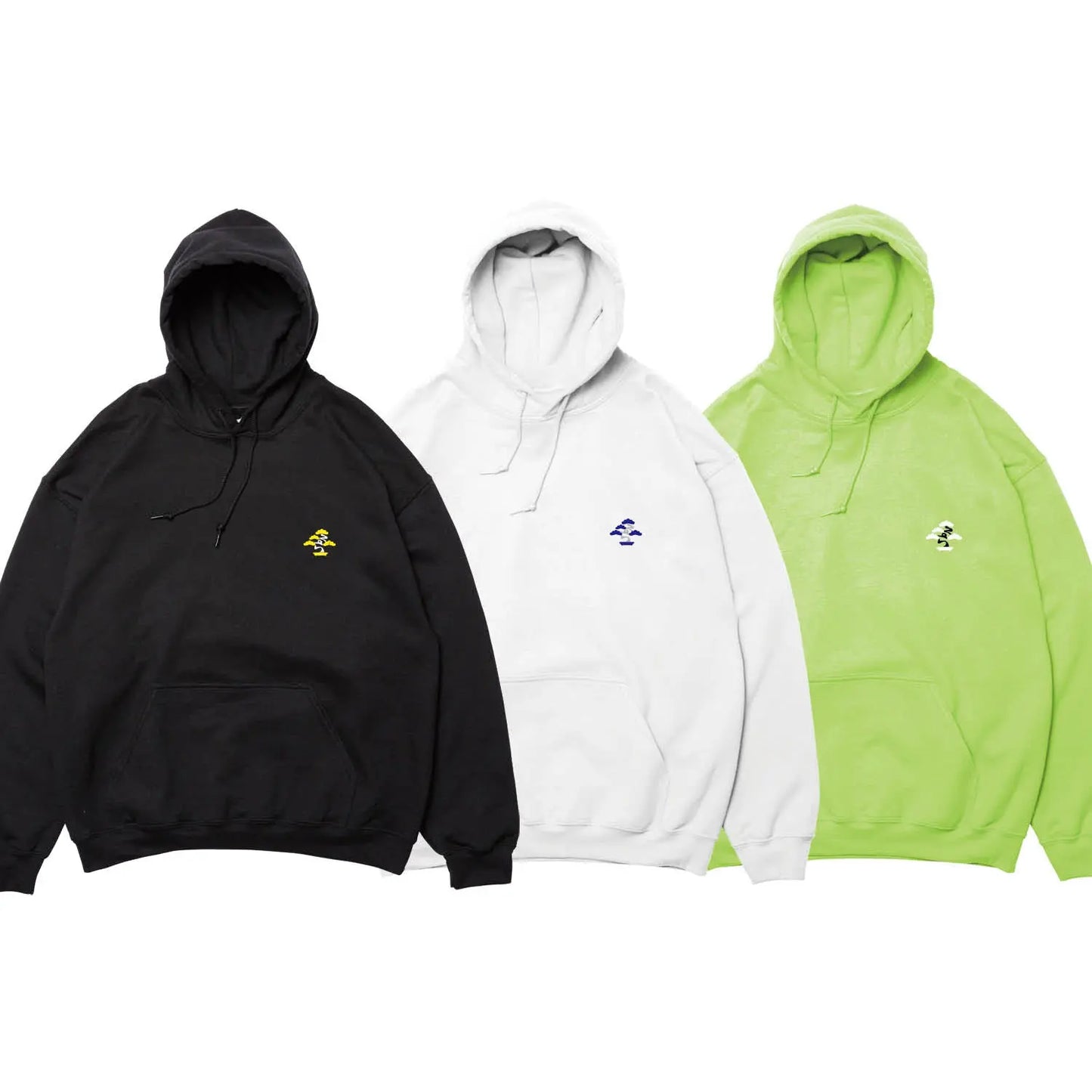 EVISEN / BONSAI STITCH HOODIE BLACK Evisen