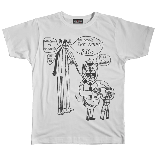 PARADISE SHIT EATING PIGS TEE PARADISE NYC