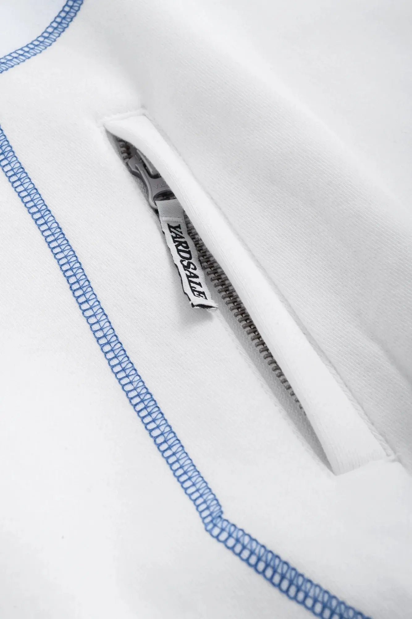 Yardsale YS Sport Contrast Hood (White/Blue) YARDSALE