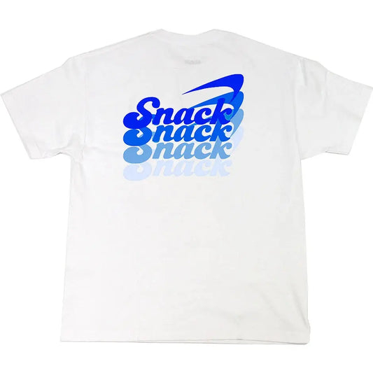 SNACK ALIVE SPREAD TEE - WHITE SNACK