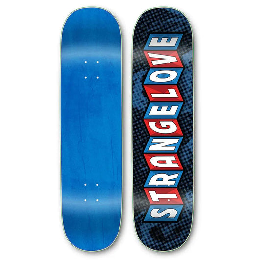 StrangeLove Skateboards Carousel Logo / Blue / 8.25 Deck STRANGELOVE