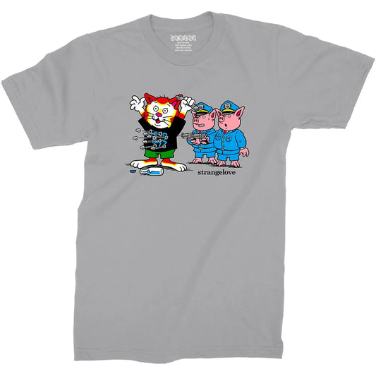 Strangelove Pigs / Graphite Heather / T-Shirt STRANGELOVE