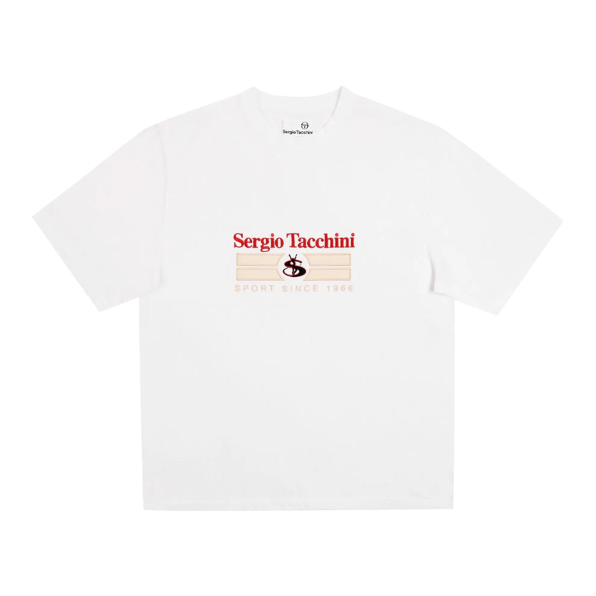 YARDSALE SERGIO TACCHINI x YARDSALE T-SHIRT (WHITE) YARDSALE