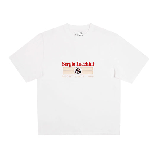 YARDSALE SERGIO TACCHINI x YARDSALE T-SHIRT (WHITE) YARDSALE